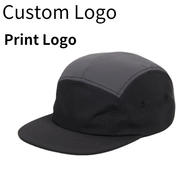 Aquatic Sports Hat - Aangepast logo zomer 5-paneels unisex baseballpet