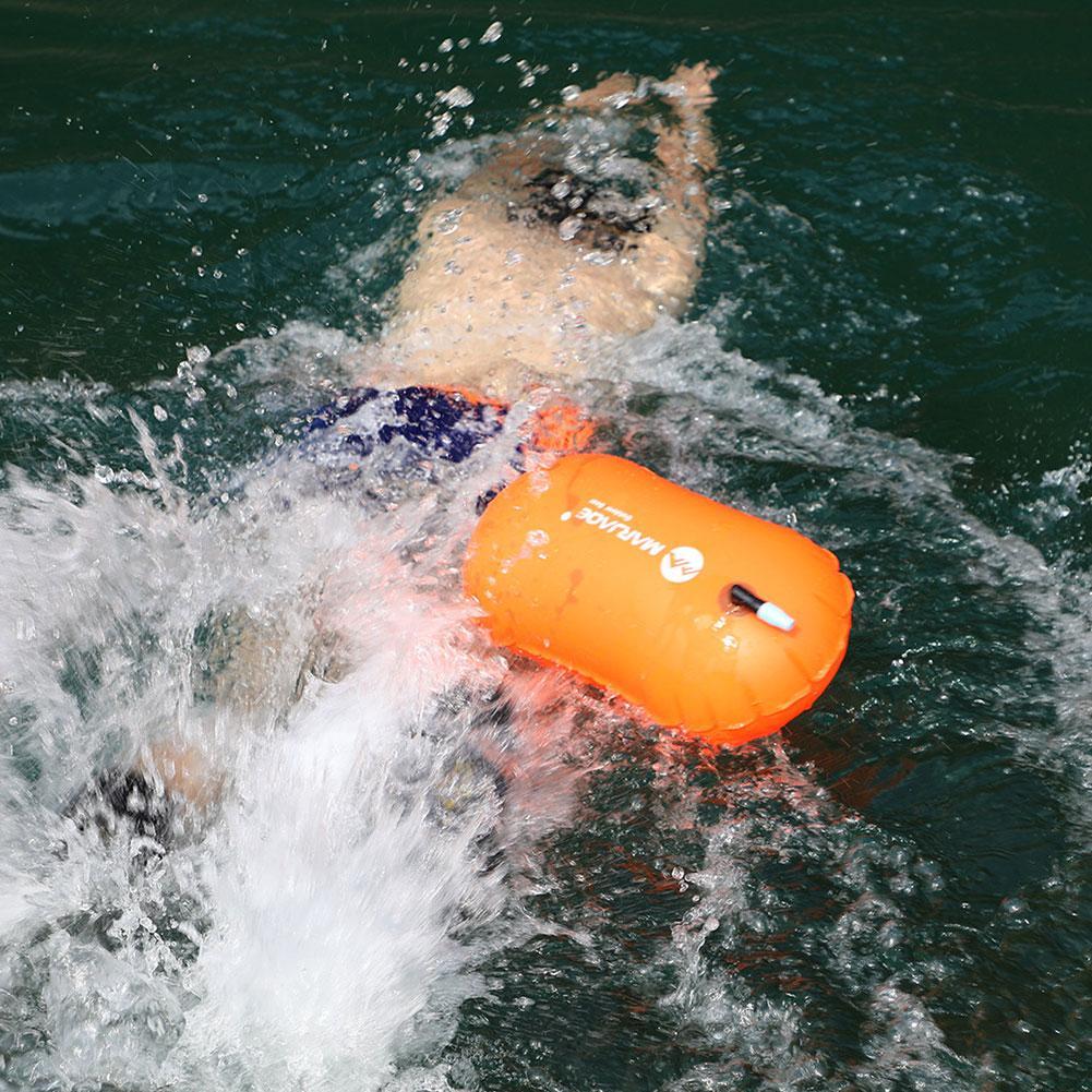 Swim Buoy Open Water - PVC Hoge Zichtbaarheid Open Water Zwemmen