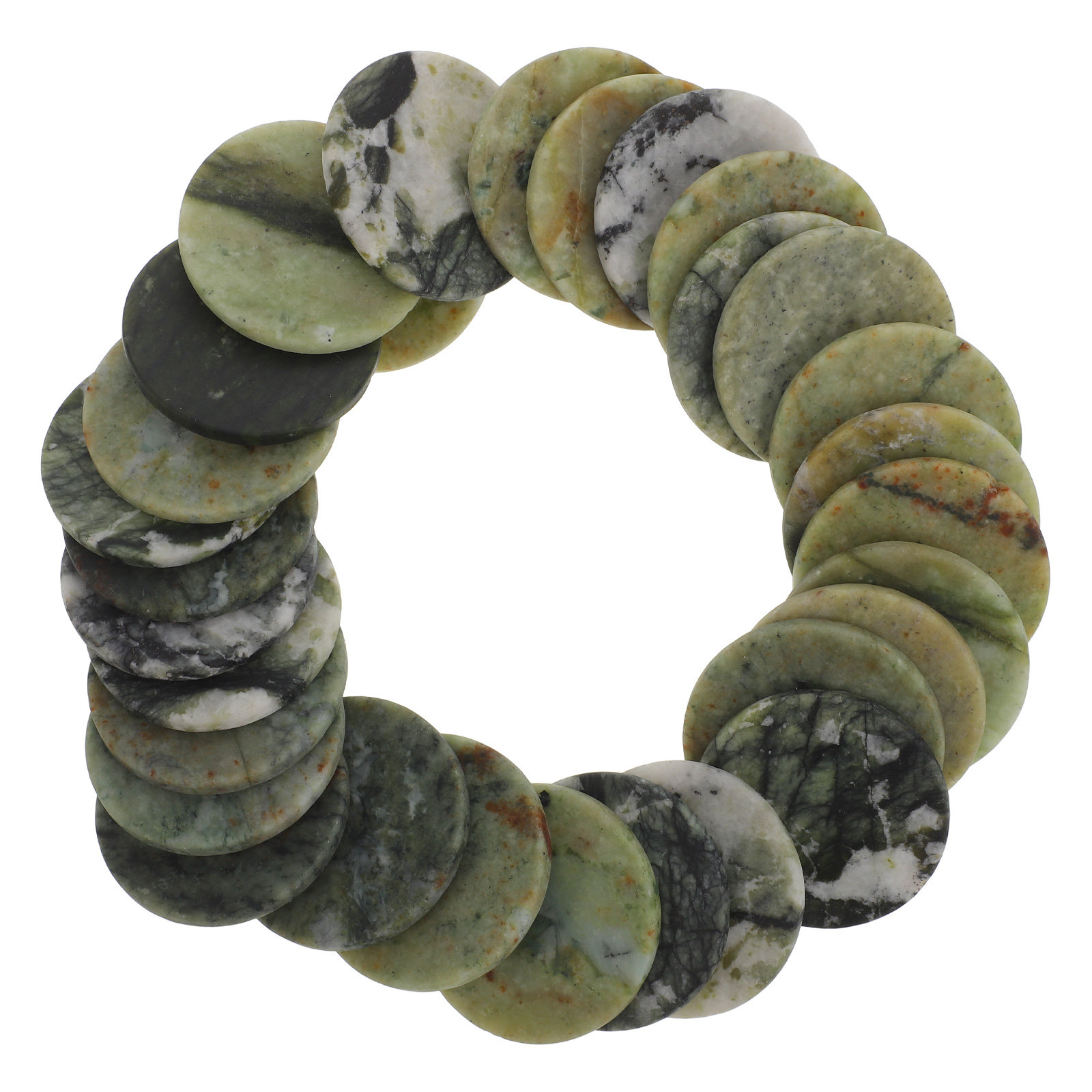Aquatic Sports For Kids - 50 stuks natuurlijke platte springstenen, water-skimming-rotsen,