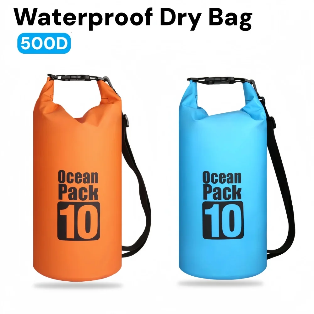 Dry Bag Roll Top - 500D waterdichte droge tas drijvend, roll-top