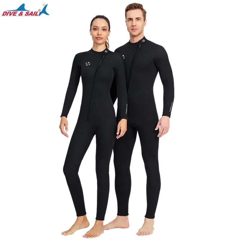 Wetsuit 3Mm Neoprene - 3 mm neopreen wetsuit Heren Eendelige