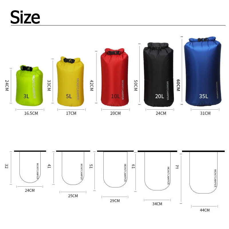 Ultralight Dry Sack 3/5/10/20/ - Dry Bag Roll Top recensie en prijs