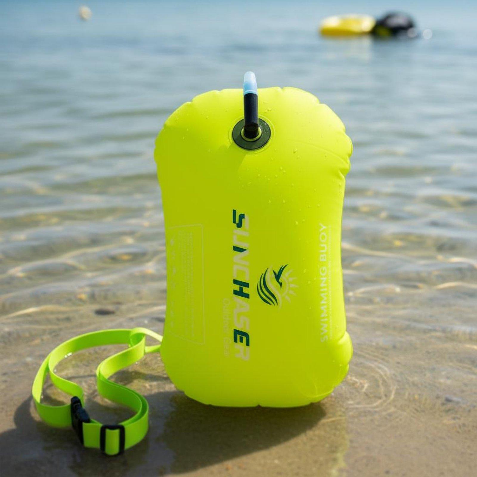 Opblaasbare zwemboei met opber - Swim Buoy Open Water recensie en prijs