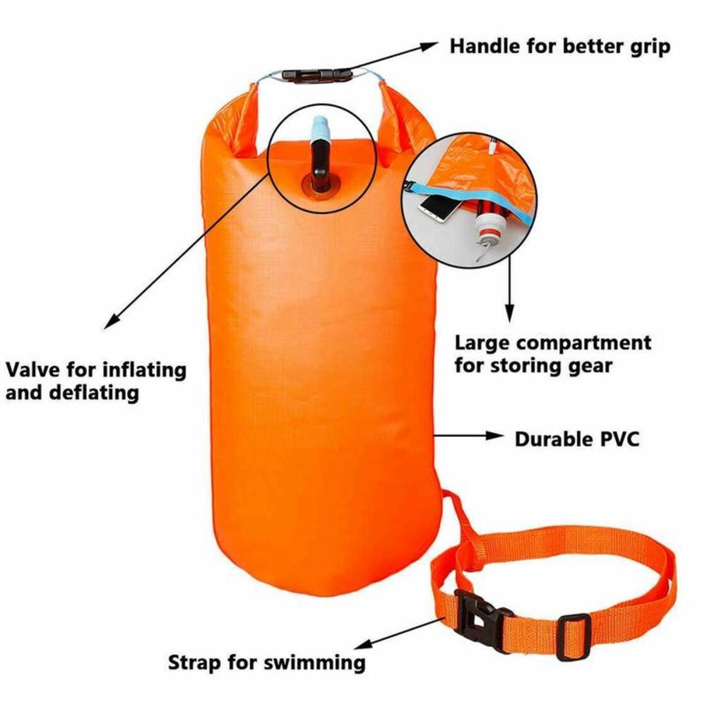 Opblaasbare Open Zwemboei Tow  - Swim Buoy Open Water recensie en prijs