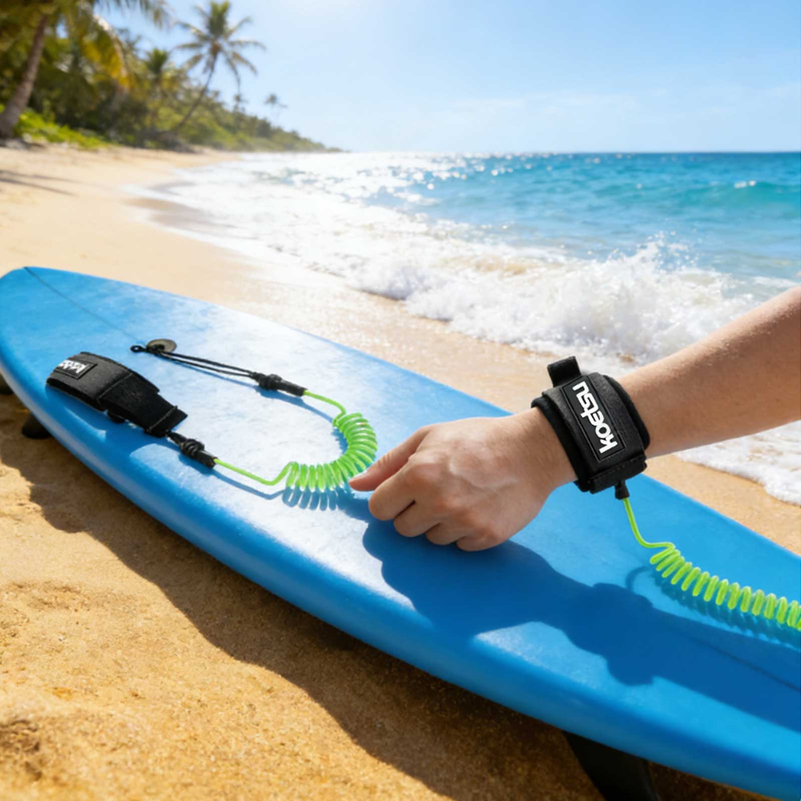 SUP Paddle Board Leash TPU-mat - Stand Up Paddle Leash recensie en prijs
